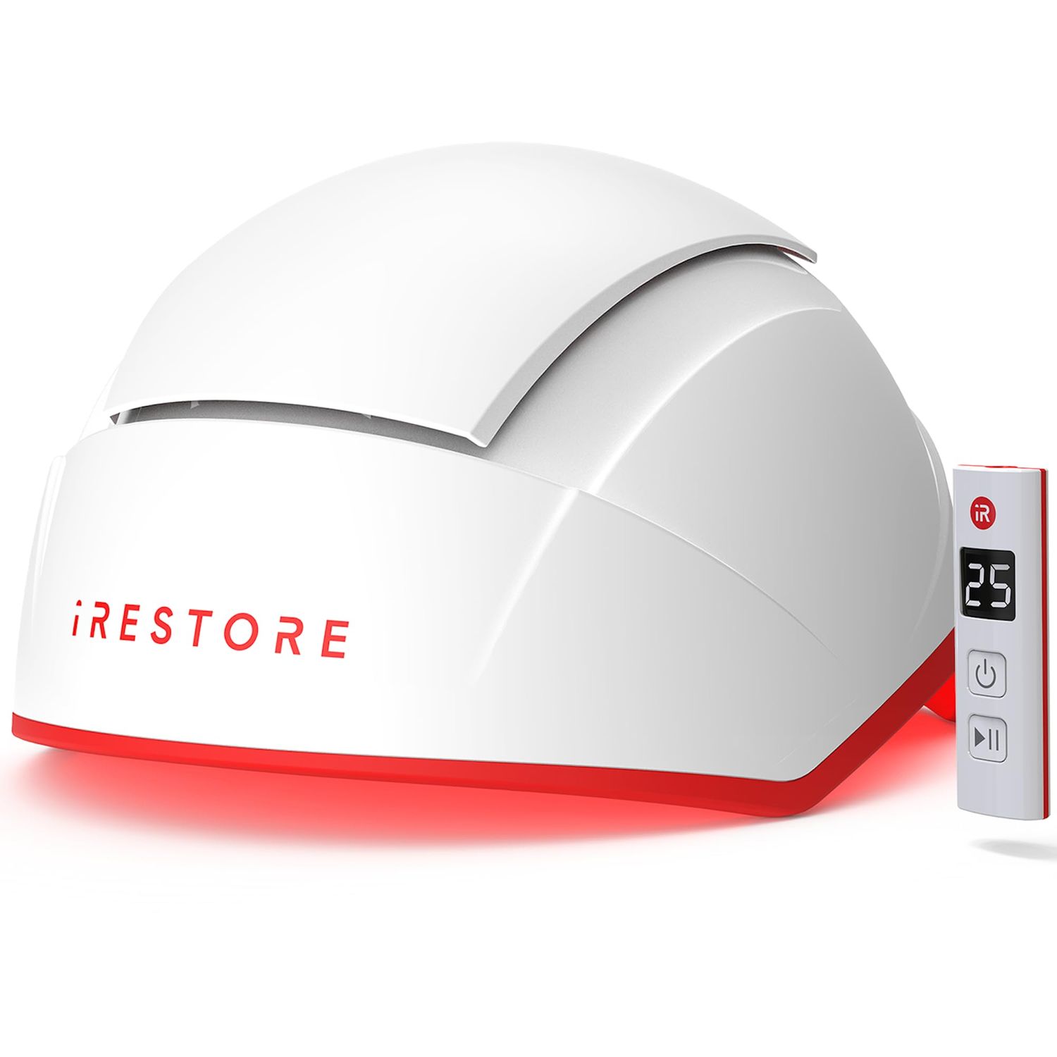 iRestore Professional Laser Red Light Therapy for Hair Growth System - FDA Cleared Hair Loss, Hair Thinning &amp; Alopecia Treatment for Men &amp; Women - Laser Cap for Hair Regrowth - 282 Lasers &amp; LEDs