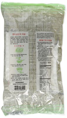 Assi Glass Noodles, Korean Vermicelli, Dangmyun, Sweet Potato Starch (12 Ounces)