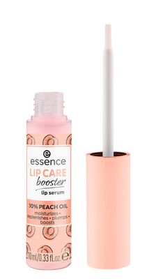 essence | Lip Care Booster Lip Serum | Moisturizing, Transparent Lip Balm with Peach Oil | Vegan &amp; Cruelty Free