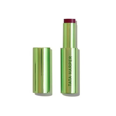 Tata Harper Lip Crme, Hydrating Tinted Lip Treatment, Risqu - Berry Red, Natural Lip Crme