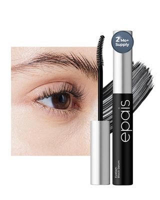 EPAIS Eyelash Black Tinted Serum, Jumbo Size 15ml/0.5fl.oz - Safe &amp; Gentle Lashes Care Infused Black Mascara for Longer, Thicker, Peptides, Biotin, Non-Prostaglandin, Paraben-Free