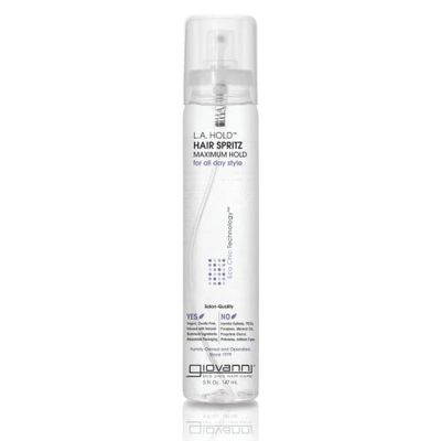 GIOVANNI L.A. Hold Hair Spritz - Maximum Hold Styling Spray, Lightweight, Lauryl &amp; Laureth Sulfate Free - 5 oz