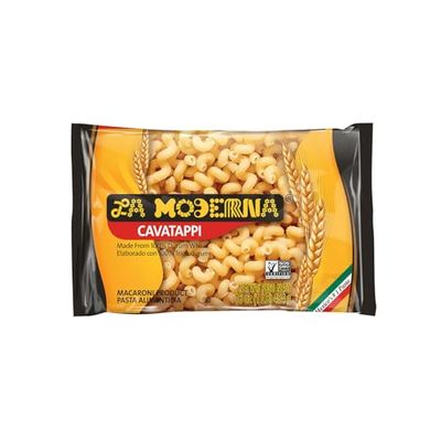 LA MODERNA, Cavatappi, Pasta, Hecha con Smola de Trigo Durum, Enriquecida con Vitaminas y Hierro, 16 oz