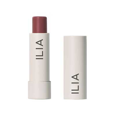 ILIA - Balmy Tint Hydrating Lip Balm | Buildable Lip Color Soft Shine | Nourish Moisturize with Shea Butter &amp; Rosehip Seed Oil | Vegan, Clean, Cruelty-Free Makeup (Memoir, 0.15 oz | 4.4 g)