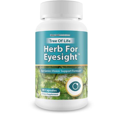 Vision Support Tree of Life Herb for Eyesight - Our Best Eye Supplement Vision Improvement Pills - Lutein Supplements for Eyes - Vision Sight Supplement Eye Health Supplements for Adults Over 50