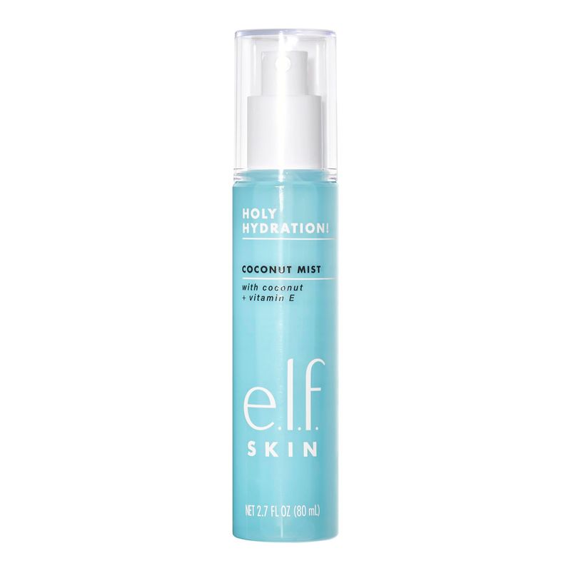 e.l.f. SKIN Holy Hydration! Hydrating Coconut Mist, Refreshes, Soothes &amp; Invigorates Skin, Tropical Scent, 2.7 Fl Oz (Pack of 1)