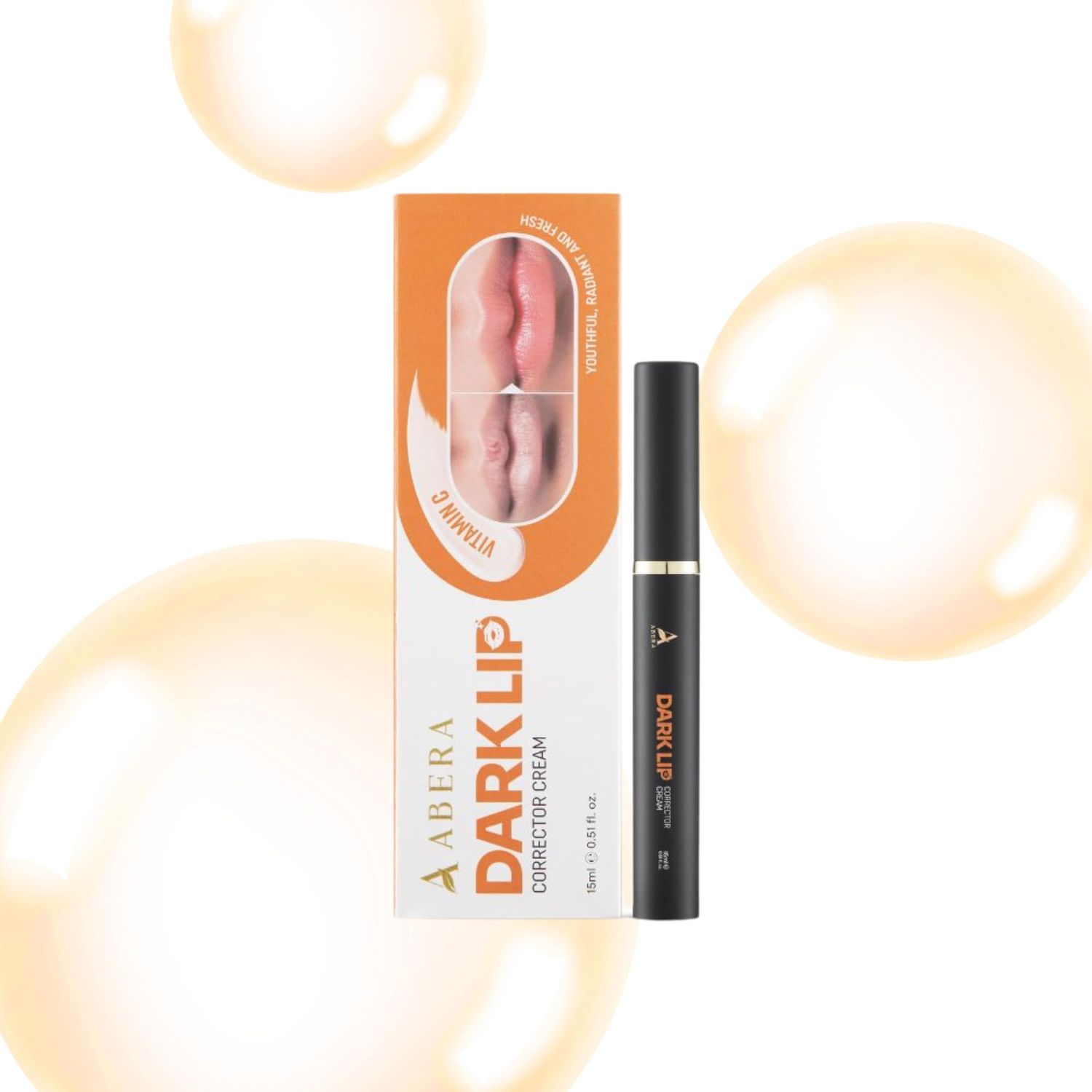 ABERA Dark Lips Corrector Cream, Lip Lightening For Dark Lips For Men &amp; Women, Moisturizing Lip Plumper with Shea Butter
