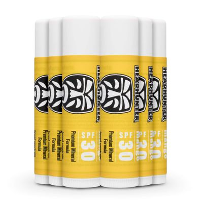 Headhunter Mango Sport Chapstick Sunscreen SPF 30, Natural Mineral Lip Balm For Sun Protection, Waterproof Lip Sunscreen For Ultra Sport Protection and Solar Defense, Reef Safe Sunblock Chap Stick ...