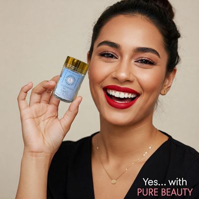 Pure Beauty by LL Supplement - Pharmacist-Formulated Anti-Aging Collagen, NR, Resveratrol, Hyaluronic Acid, CoQ10 - Glow, Hydrate, Renew from Within - 60 Capsules
