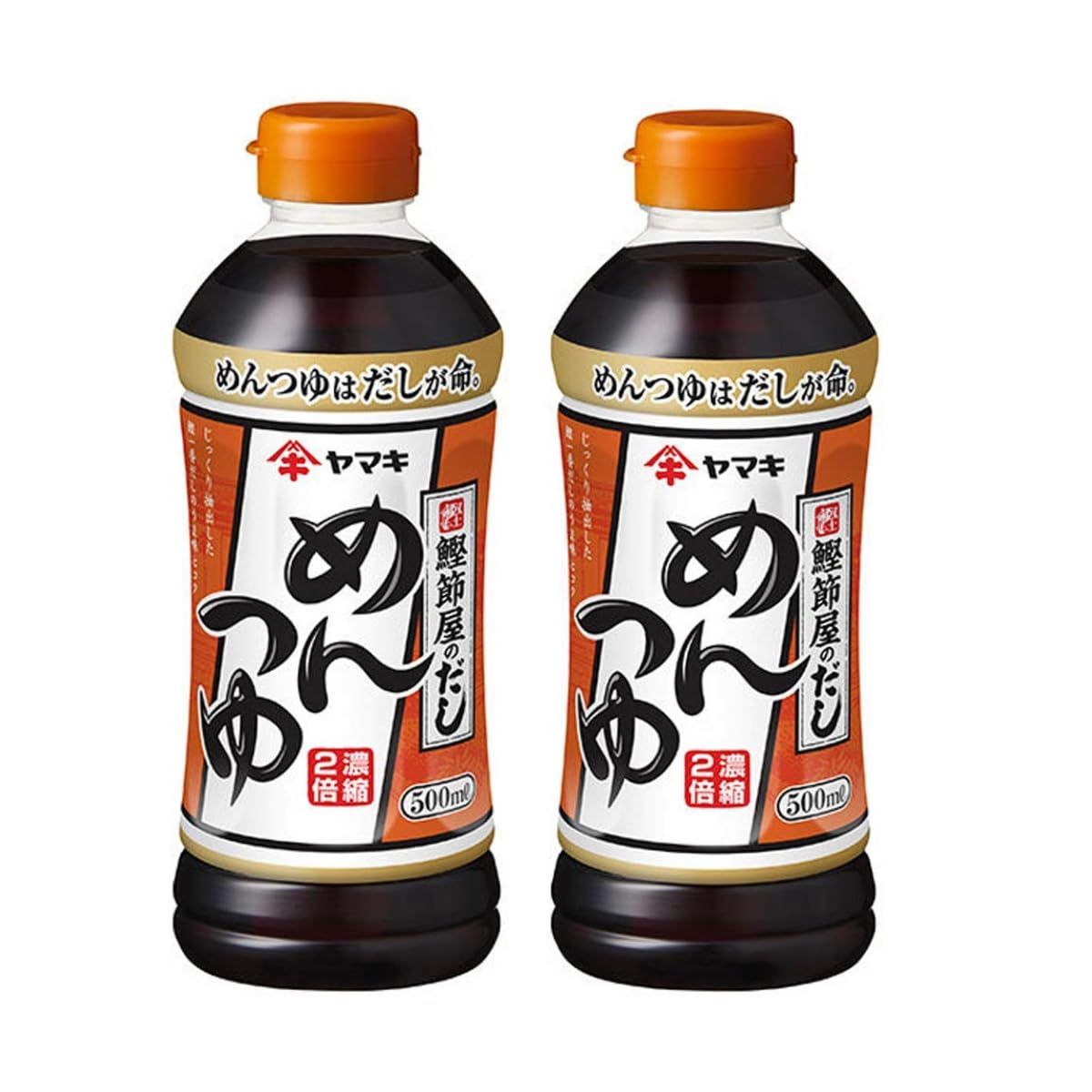 Mentsuyu - Japanese Versatile Noodle Soup Base - Dashi Base - 16.6fl oz - Set of 2