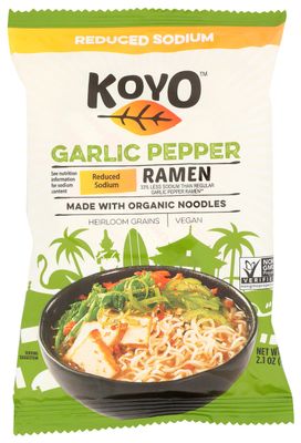 Koyo, Ramen Garlic Pepper, 2.1 Ounce