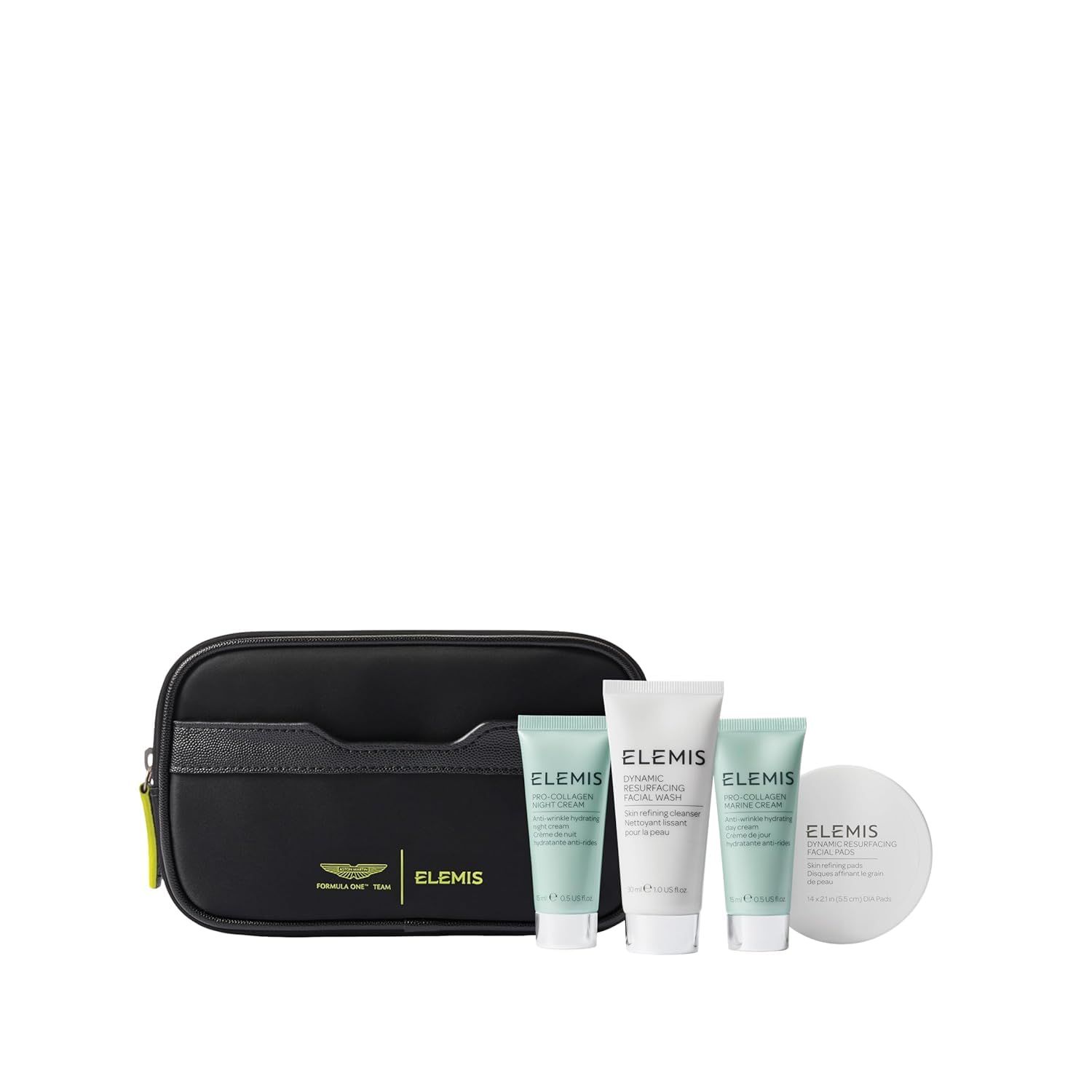 ELEMIS x Aston Martin Formula One Team Deluxe Discovery Skincare Collection, Travel Essentials