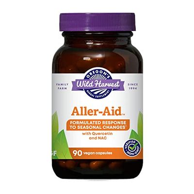 Oregon&#39;s Wild Harvest Aller-Aid with Quercetin Supplement, 90 Count