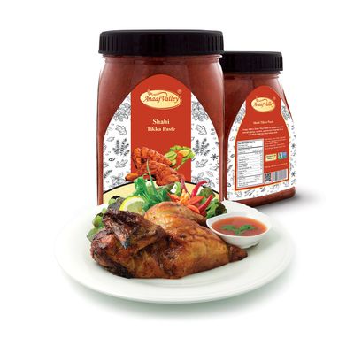 ANAAJ VALLEY Shahi Tikka Paste - 350g Tikka Masala Powder - Vegetable and Cooking Paste - Chicken Tikka Masala - Adds Taste and Flavor in Food - Fresh &amp; Aromatic | All Natural | Spicy &amp; Delicious
