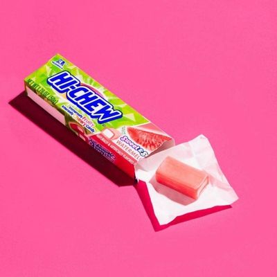HI-CHEW Watermelon Sticks, 15-Pack, Soft &amp; Chewy Candy, 1.76oz Each, Bulk Candy Individually Wrapped - Made with Immensely Juicy Fruity Flavors