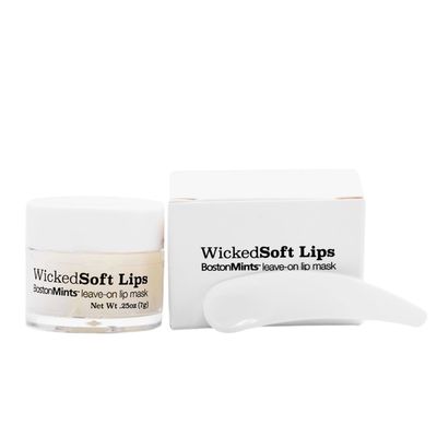 Handmade in small batches, this lip mask hydrates and leaves lips ultra-soft with organic coconut oil, shea butter and cocoa butter. Paraben-free, Vegan, Cruelty-free, Gluten-free and Clean beauty.