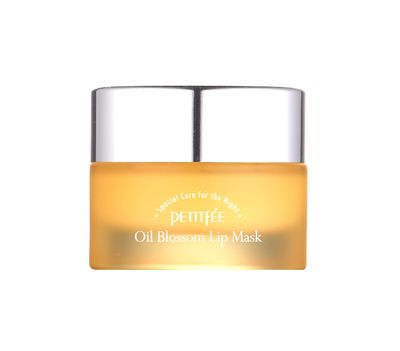 PETITFEE Sleeping Lip Mask Sea Buckthorn Oil 0.53 Oz. | Day &amp; Night Lip Balm, Overnight Lip Mask, Lip Treatment for Dry &amp; Crack Lips, Deep Moisturizing with Vitamin E, Shea Butter, 6 Phyto Oil Complex