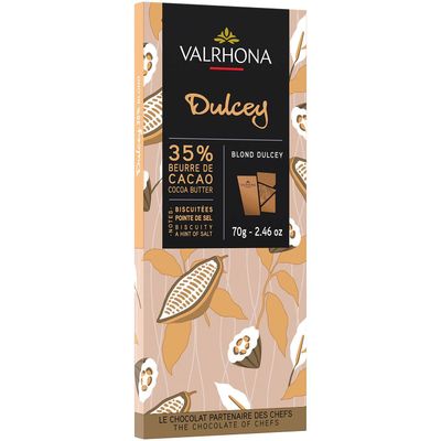 VALRHONA Valrhona Dulcey Grand Cru 32, 2.46 OZ