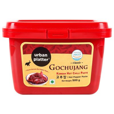 Urban Platter Gochujang Korean Hot Chili Paste | Authentic Fermented Hot chilli Pepper Paste | Bold Flavor for BBQ, Stir-Fry, Perfect Jang Sauce for tteokbokki, Dip, Marinades &amp; Korean Recipes | No...