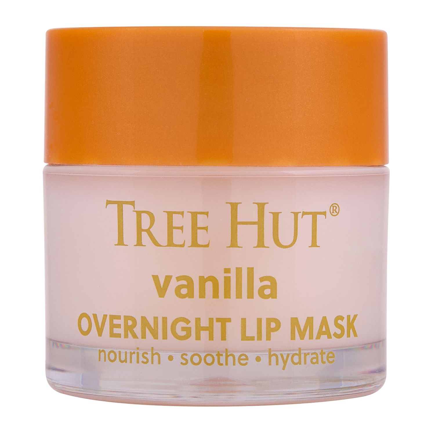 Tree Hut Vanilla Overnight Lip Mask | Leave on Overnight &amp; Wake up to Soft, Hydrated Lips | Elevate your Self Care Routine | .6 oz.