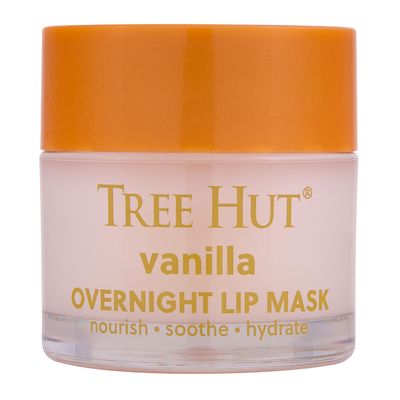 Tree Hut Vanilla Overnight Lip Mask | Leave on Overnight &amp; Wake up to Soft, Hydrated Lips | Elevate your Self Care Routine | .6 oz.