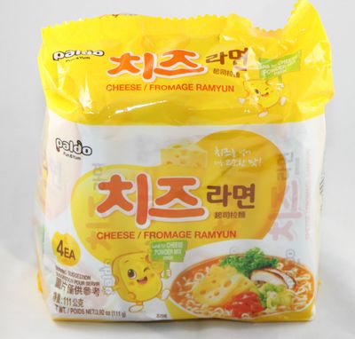 (Pack of 8) Paldo Cheese Fromage Ramyun Noodle 3.92 Oz