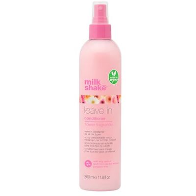 milk_shake Leave-In Conditioner Detangler Spray for Natural Hair - Leave In Conditioner for Curly Hair or Straight Hair - Protects and Hydrates Color Treated and Dry Hair - Flower Fragrance 11.8 Fl Oz