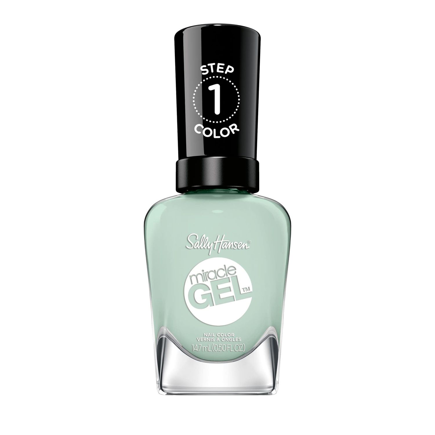 Sally Hansen Miracle Gel, Lookin Fly for a Cacti, Long Lasting, Gel-Like Formula, No UV Lamp Needed, Green Nail Polish