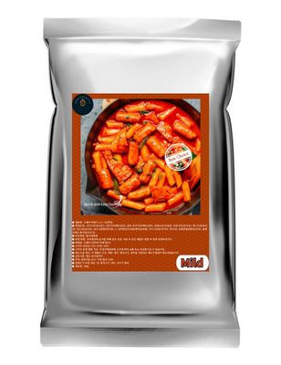 KorGourmetta | Korean Tteokbokki Powder Sauce Mix - Ideal for Spicy Rice Cake Dishes - Easy-to-Prepare, Bold Flavors for Street Food Experience - 300g Pack (10.6 oz, Mild) |