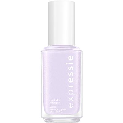 essie Expressie Nail Polish, Quick-Dry Light Lavender Nail Polish, Vegan, Virtual Velocity, 0.33 fl oz
