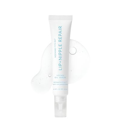 NOTHING FITS BUT Lip &amp; Nipple Repair Oil Serum for Maternity &amp; Nursing, Lanolin Free, Safe for Breastfeeding and Cracked Nipple (0.8 Fl Oz / 25 ml)