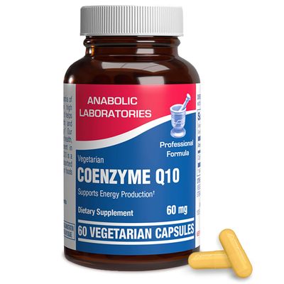 High Absorption CoQ10 Supplement - Clinical Formula Coenzyme Q10 60mg for Skin Heart Energy Antioxidant and Brain Support - Easy to Swallow - Made in The USA in cGMP Facilities - 60 Servings