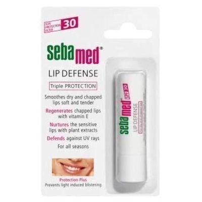 Sebamed Lip Defense SPF 30- moisturizing &amp; SPF to protect sensitive lips harmful UV rays