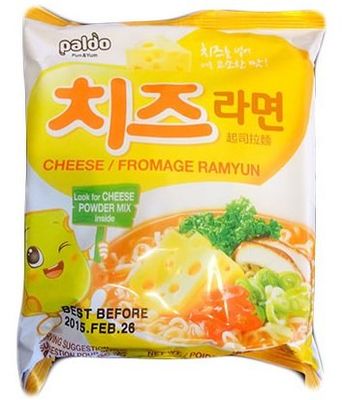 (Pack of 8) Paldo Cheese Fromage Ramyun Noodle 3.92 Oz