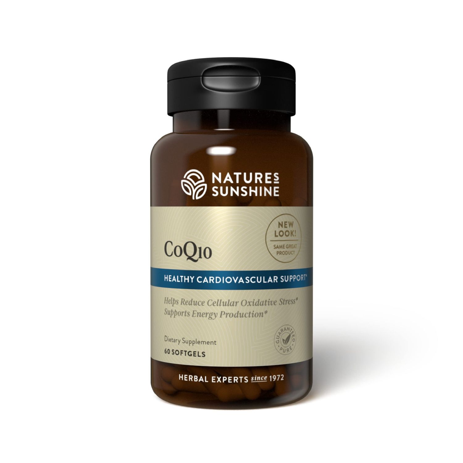 Nature&#39;s Sunshine CoQ10-60 Softgel Capsules