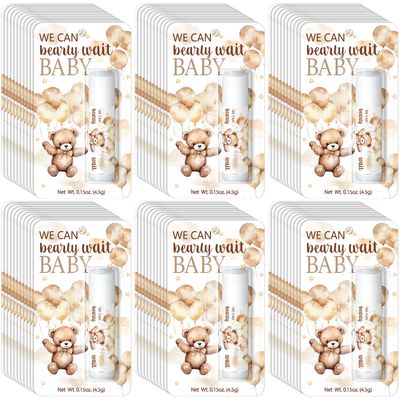 30 Pack We Can Bearly Wait Baby Shower Games Prizes Party Gifts Bulk Lip Balms Favors for Winners Adults Guests Gender Reveal Favors Decorations Baby Shower Souvenirs Gift Bags Stuffers