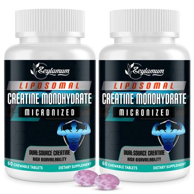 Zeylamum Creatine Monohydrate Micronized, High Absorption, 120 Counts