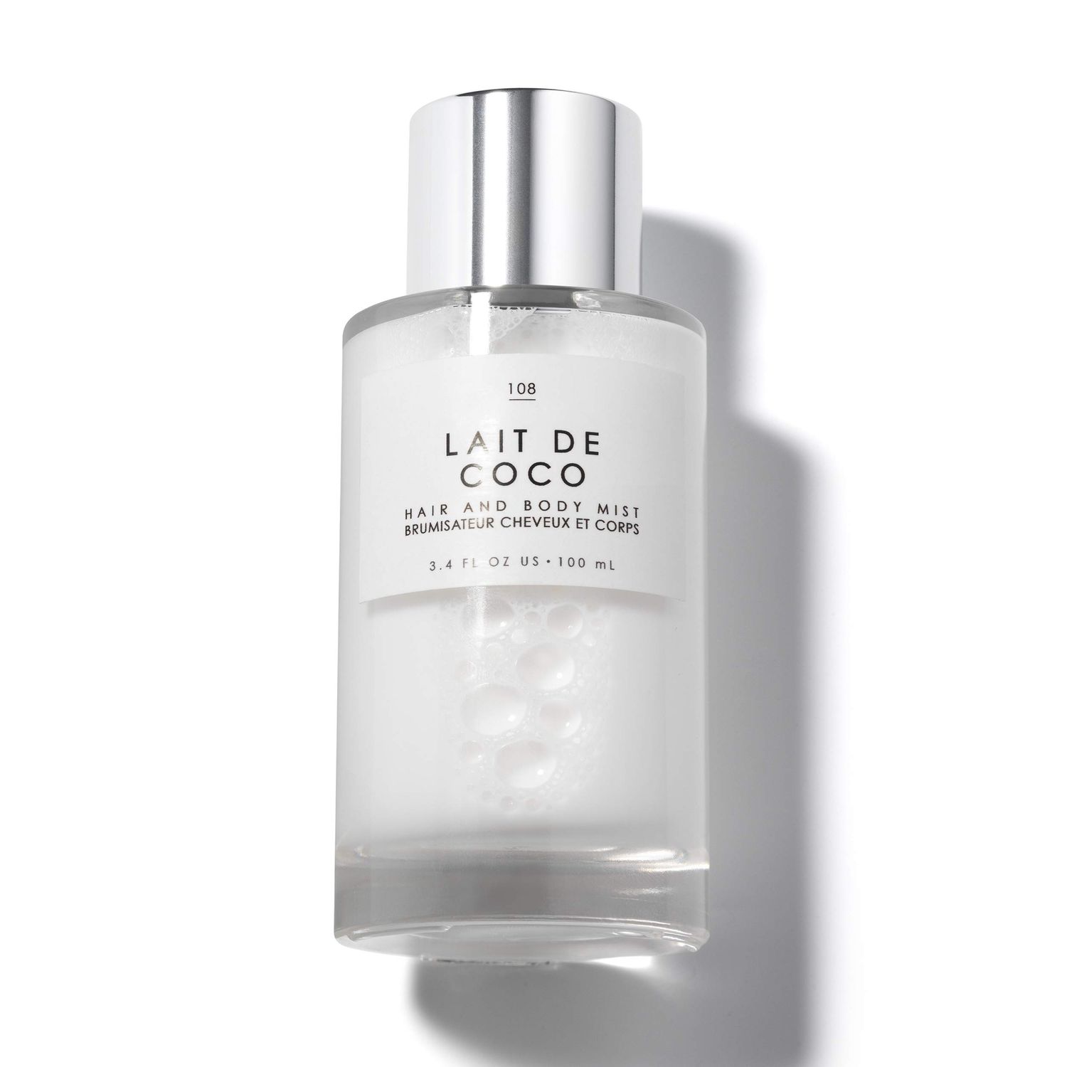 Le Monde Gourmand Lait de Coco Hair &amp; Body Mist - 3.4oz (100ml) - Bergamot, Vanilla, Coconut Fragrance Notes