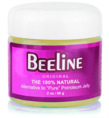 Beeline Original - 100 Natural &amp; Hypoallergenic Alternative to Petroleum Jelly - Lips, Hands, Baby, Makeup Remover and More (2 oz)