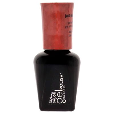 Sally Hansen Salon Pro Gel Nail Polish Lacquer, Just Peachy, 0.24 Fl. Oz.