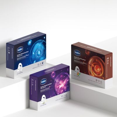 Vaseline Moisturizing, Brightening, Nourishing Face Facial Mask Sheet - Skin Care Essence, HYDRATION RETENTION, SKIN BARRIER REINFORCEMENT Made in Korea