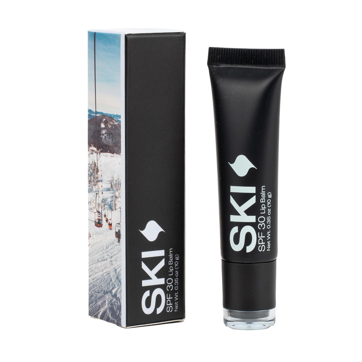 SnappyScreen SNAP Wellness Everyday Lip Balm SPF 30 - UVA/UVB Broad-Spectrum Alcohol-Free Sun Protection &amp; Moisturizer with Vitamin E, Sweat &amp; Water Resistant Sun Skin Care - Scent: Ski