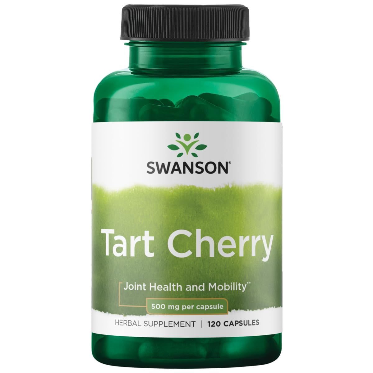 Swanson Tart Cherry Joint Health Support Antioxidant Support 500 Milligrams 120 Capsules
