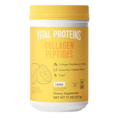 Vital Proteins Collagen Peptides Powder, Collagen Supplements, Hair &amp; Skin Health, 14 Servings, Lemon