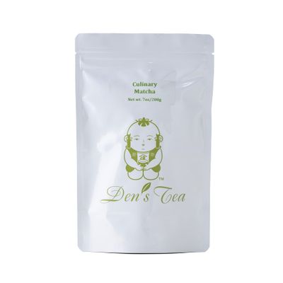 Den&#39;s Tea | Premium Culinary Matcha | Shade-Grown Japanese Green Tea Powder (7oz/200g - Pack of 1)