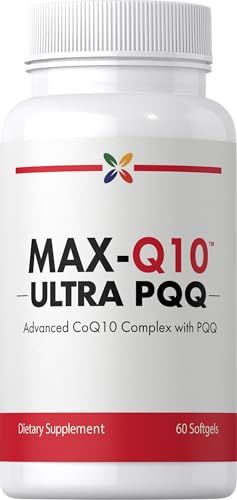 Stop Aging Now - CoQ10 200mg Softgels - Max-Q10 Complex with PQQ