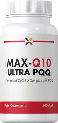 Stop Aging Now - CoQ10 200mg Softgels - Max-Q10 Complex with PQQ
