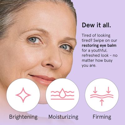 grace &amp; stella Under Eye Brightener Balm Stick - Travel Size Toiletries - Retinol &amp; Caffeine Eye Cream for Dark Circles, Puffiness, Wrinkles - Hydrate and Brighten - Vegan Skincare (0.13oz / 3.5g)