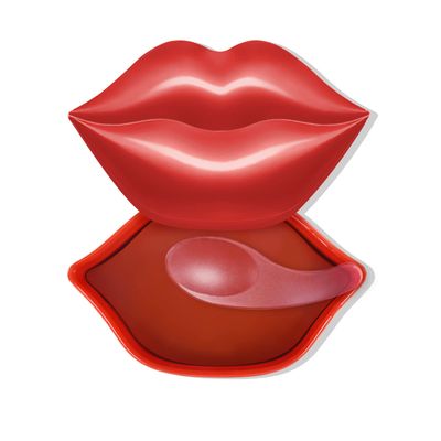 20Pcs Lip Mask Sheet,Red Cherry Moisturizing Plumping Lip Patches, Gel Treatment Lip Masks for Dry Lips Plump Lip Collagen Overnight Sleeping Lip Pads PatchesRed