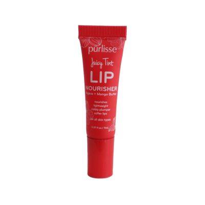 prlisse Juicy Tint Moisturizing Tinted Lip Balm for Women - Hydrating Lip Treatment for Dry Cracked Lips - Enriched with Shea Butter &amp; Jojoba Oil for Plumper Soft Lips - Ruby Shine (.38 oz)